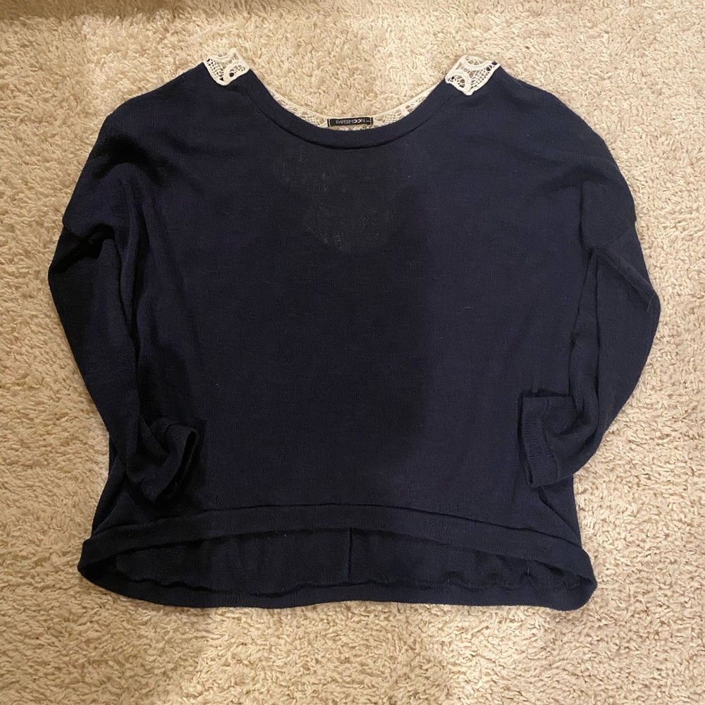 Navy Blue Sweater sz LG